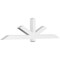Ekena Millwork Kennewick Architectural Grade PVC Gable Bracket, 84"W x 21"H x 4"D x 4"F, 6/12 Pitch GBP084X21X0404KEN00 - alternate 1